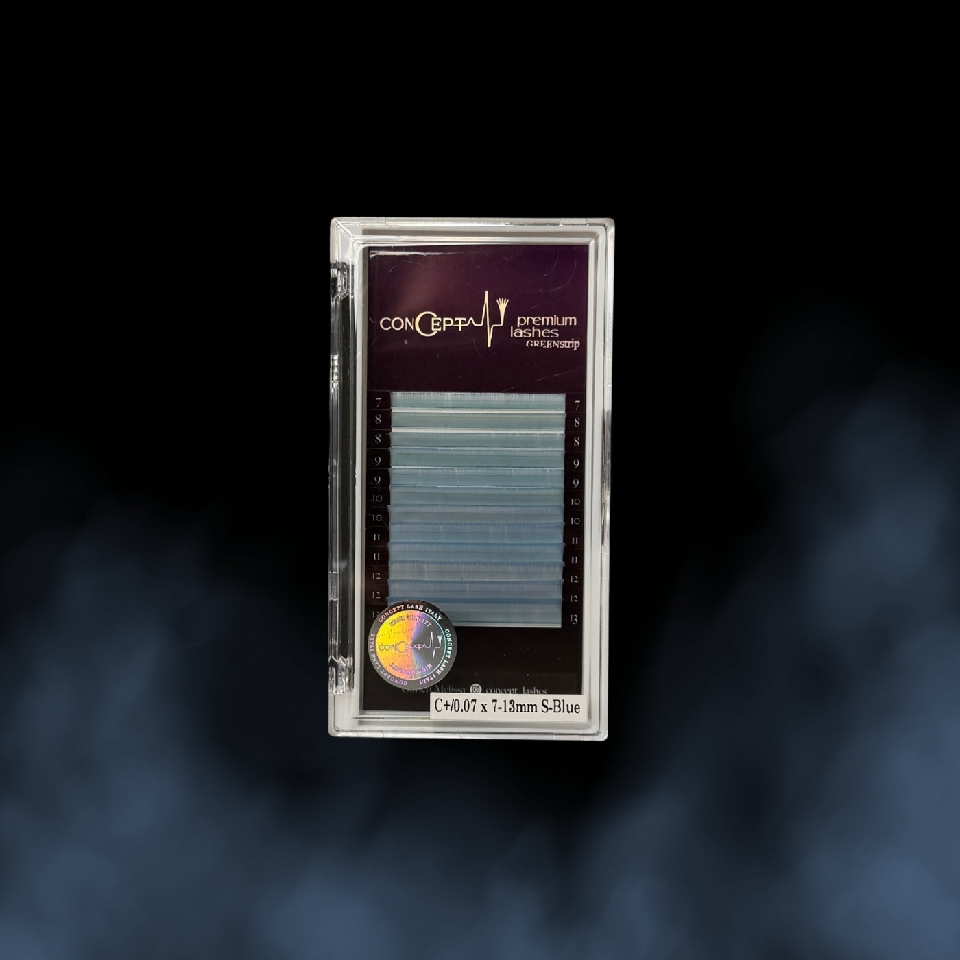 One Color Soft Blue Mixed