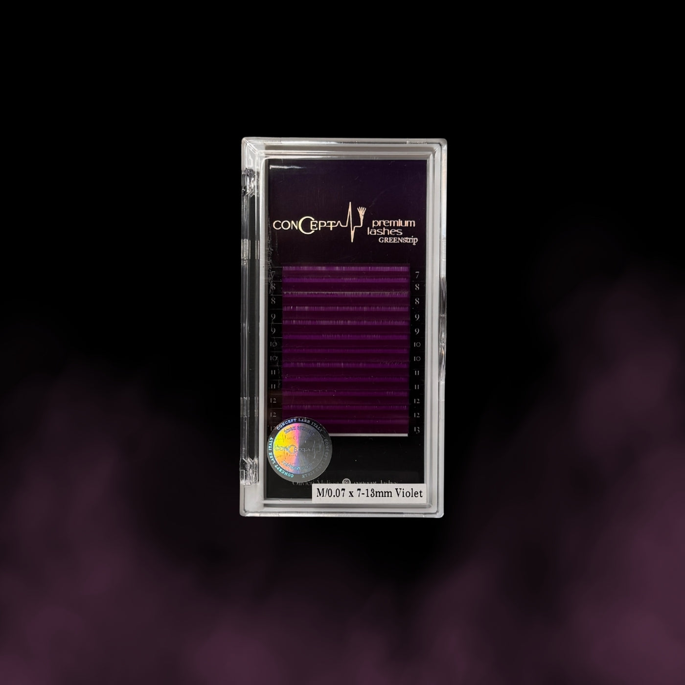 One Color Violet Mixed