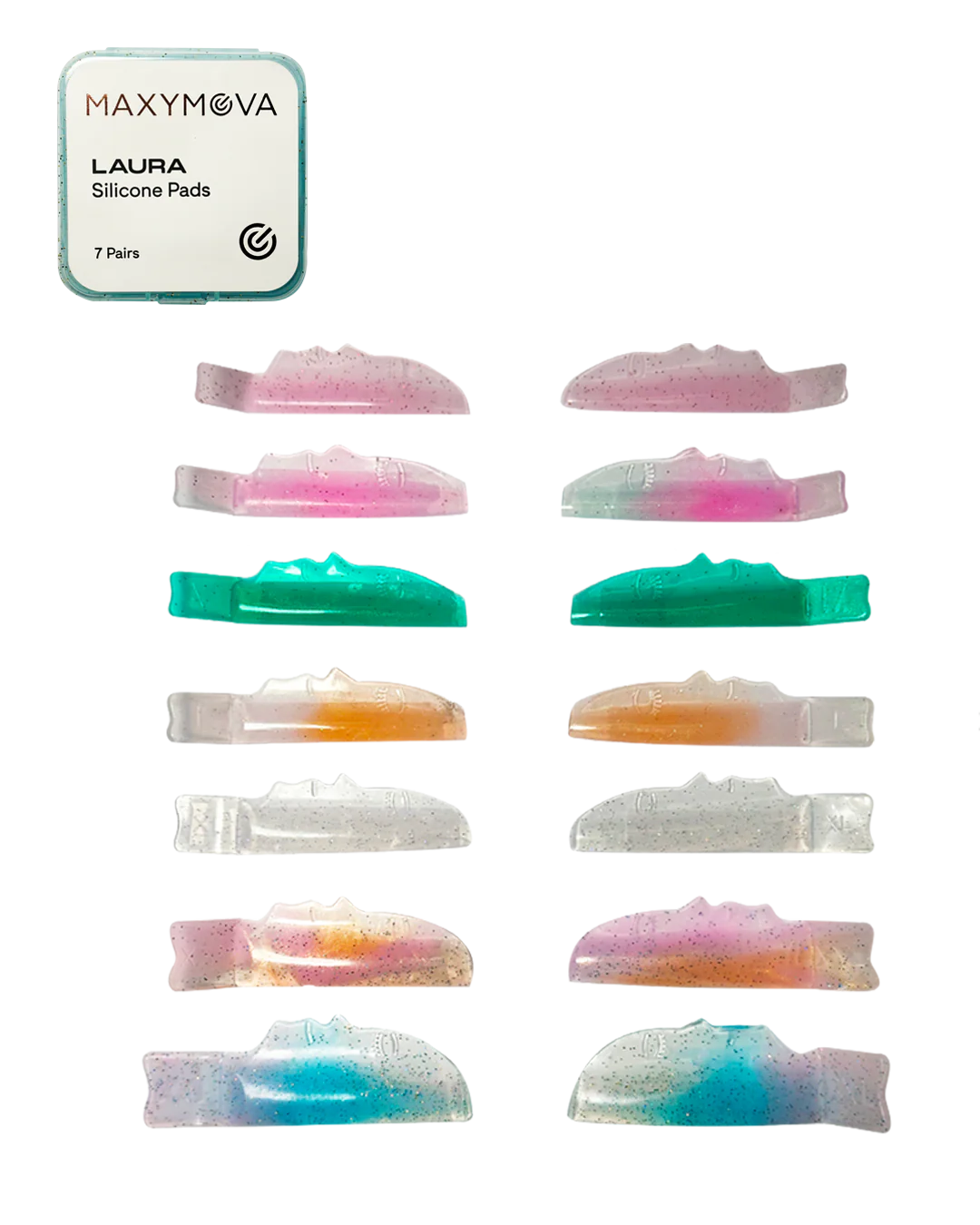 LAURA SILICONE EYELASH LU CURL BIGODINI 7 MISURE PER UN PERFETTO LIFTING DELLE CIGLIA