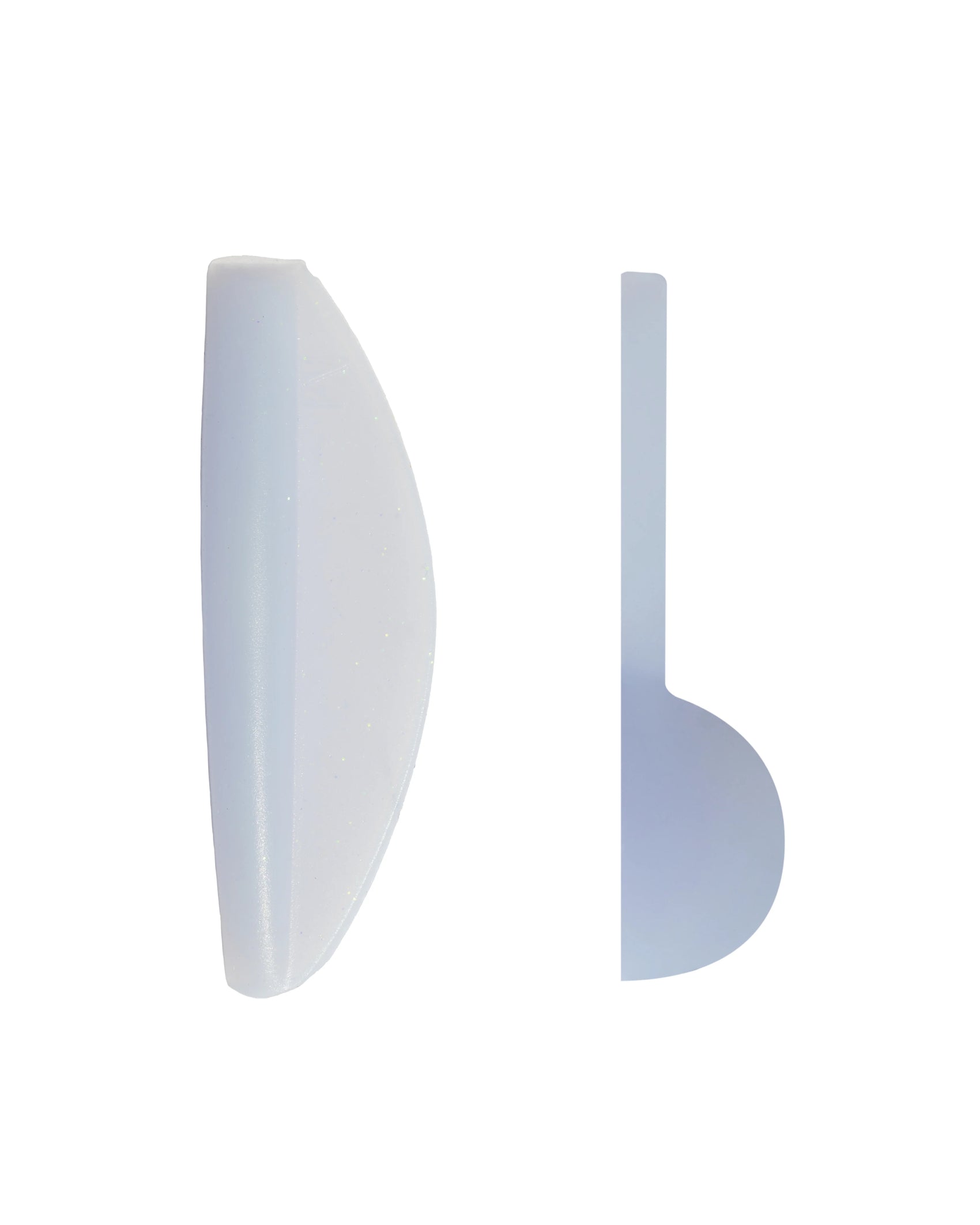 CURL PROFESSIONAL SILICONE EYELASH PADS FOR LASH LAMINATION - INDIGO COLOR, 4 PAIRS