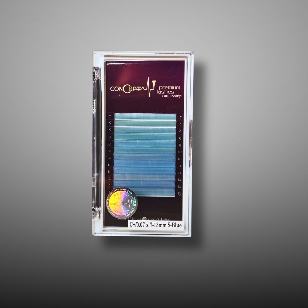 One Color Soft Blue Mixed