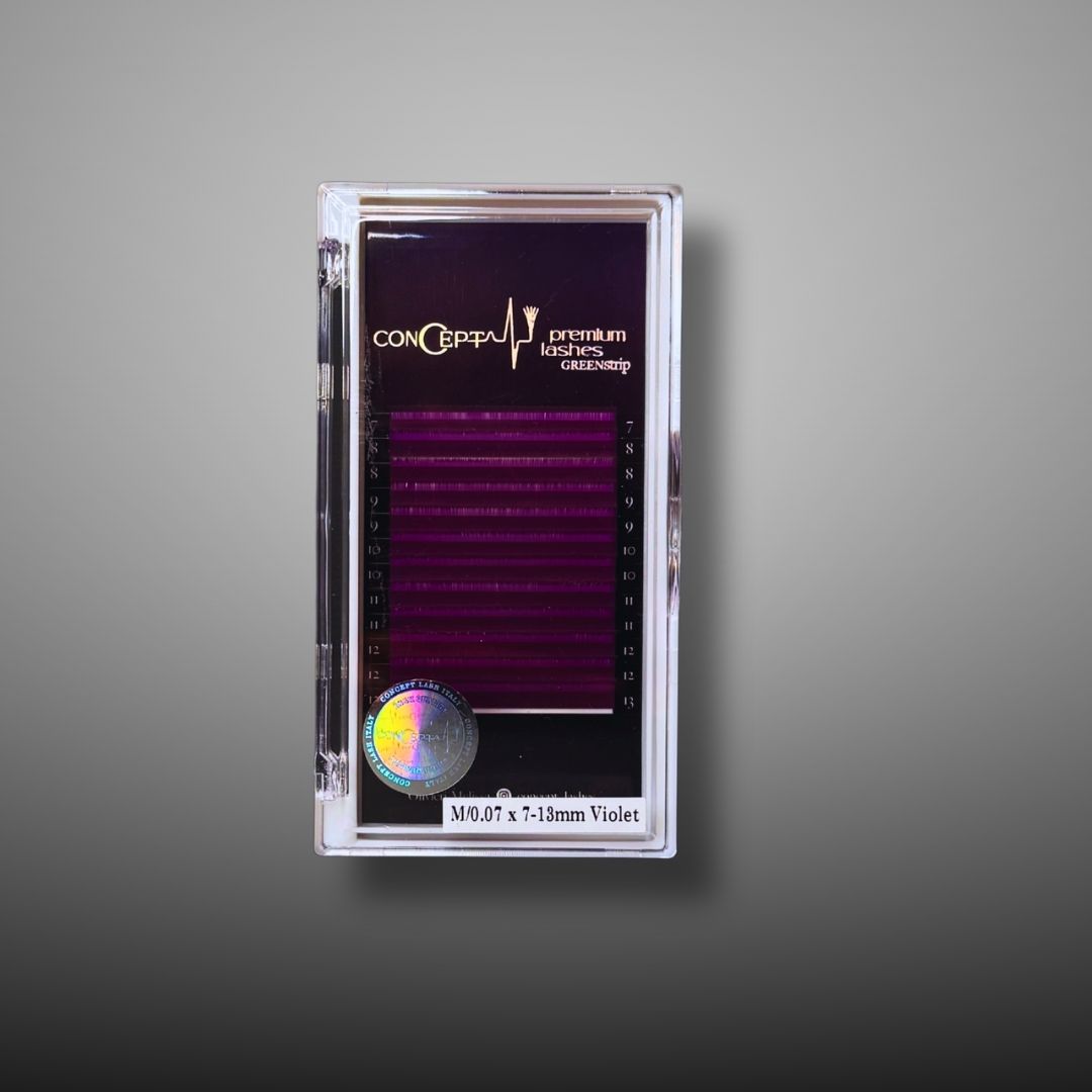 One Color Violet Mixed