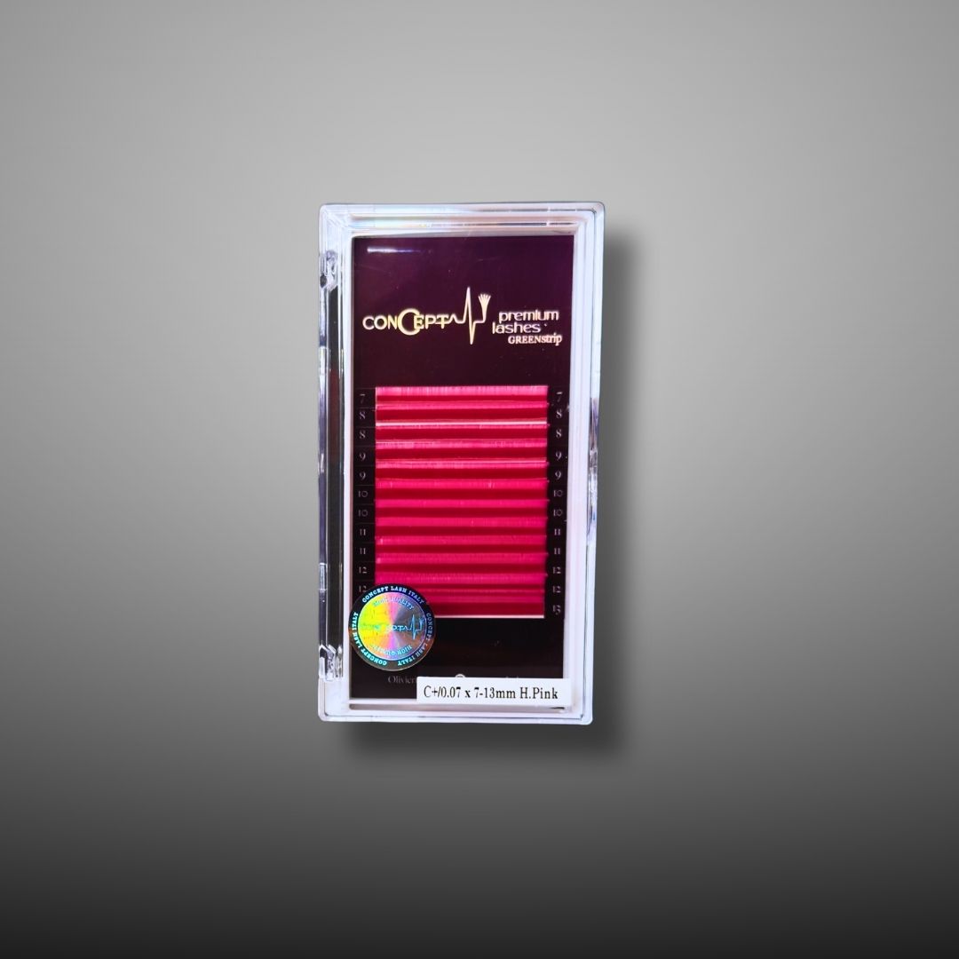 One Color Hot Pink Mixed