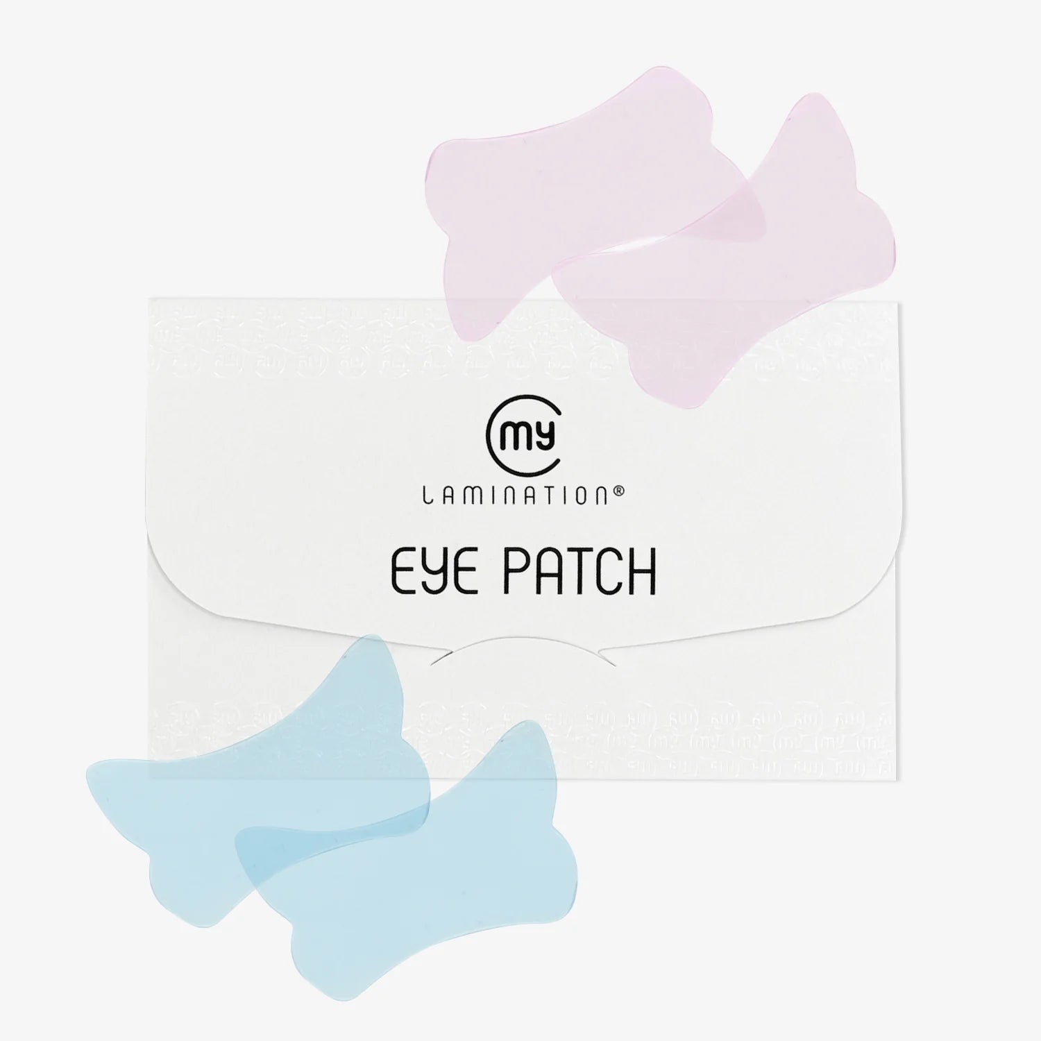 Eye Patch Silicone (riutilizzabili) patch in silicone - 4 pezzi (2 azzurri, 2 rosa)
