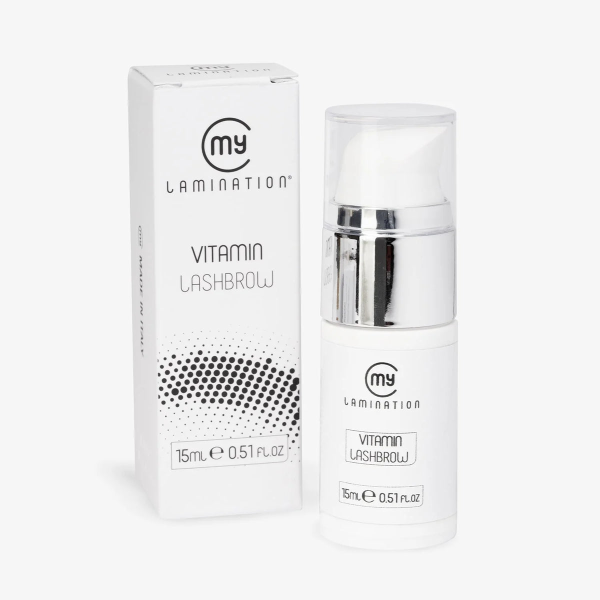 Vitamin Lashbrow - Siero Professionale per Ciglia e Sopracciglia