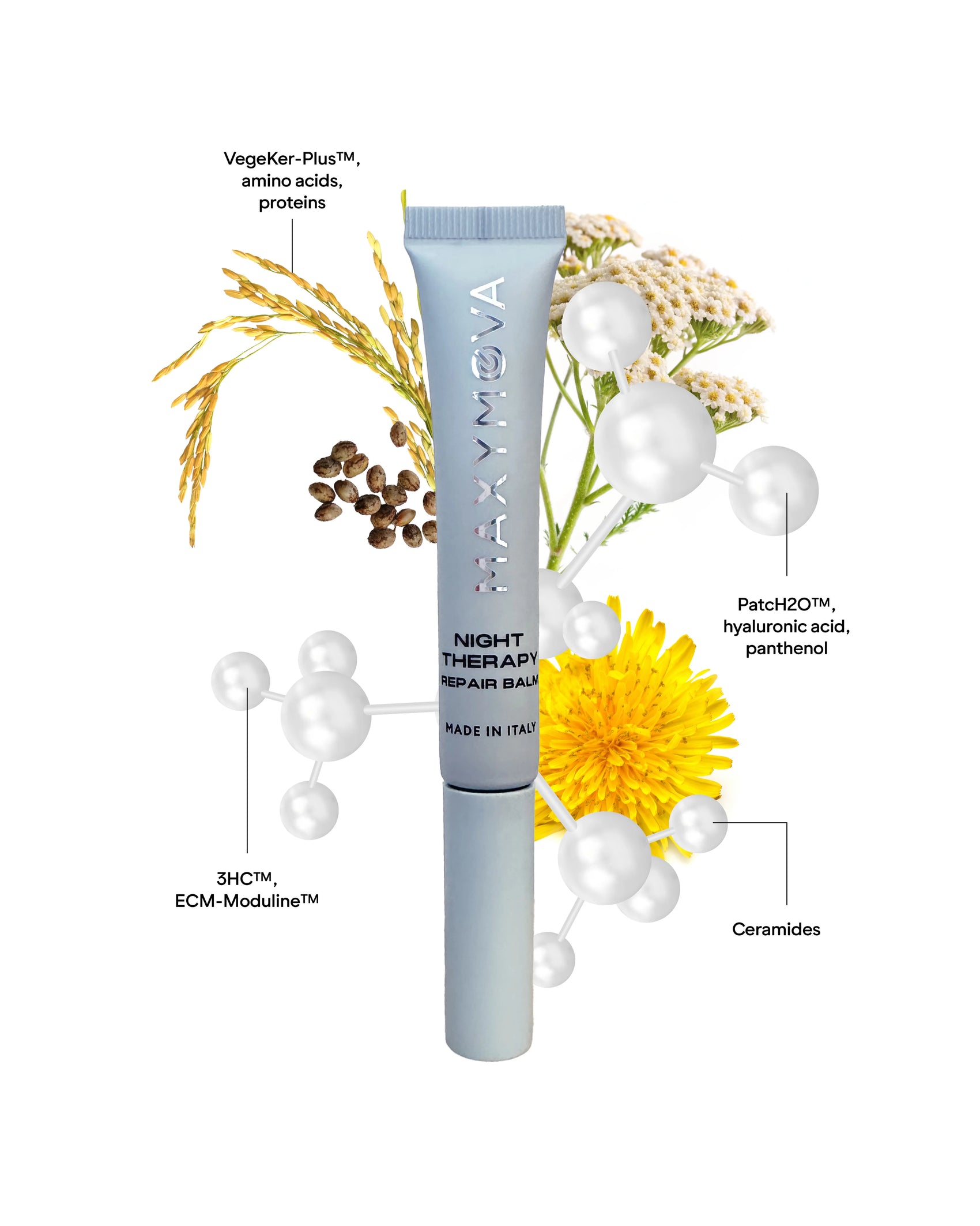 BALSAMO RIPARATORE NOTTURNO PER CIGLIA E SOPRACCIGLIA. TRATTAMENTO NUTRIENTE E RINFORZANTE